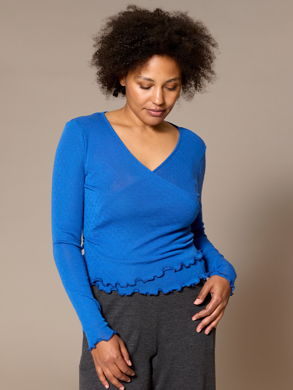 Iris shirt eyelet